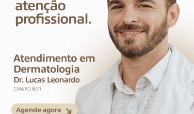 Sua pele merece atenção: agende sua consulta com o dermatologista Dr. Lucas Leonardo da Clin Med Jaru