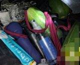 Sacola com objetos inusitados é encontrada na BR-364 ao lado de motel em Ouro Preto do Oeste