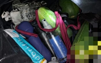 Sacola com objetos inusitados é encontrada na BR-364 ao lado de motel em Ouro Preto do Oeste