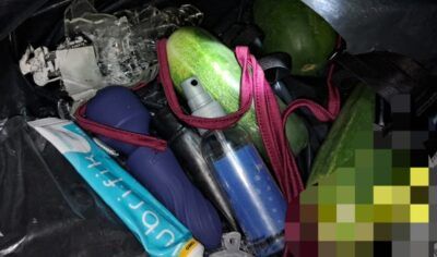 Sacola com objetos inusitados é encontrada na BR-364 ao lado de motel em Ouro Preto do Oeste