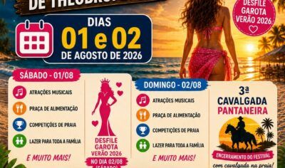 Inscrições para o Concurso Garota Verão 2026 em Theobroma já estão abertas