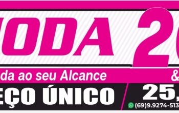 Jaru: Moda feminina e masculina com qualidade e preço único é na Moda 20 e 25