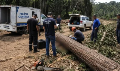 Trabalhador rural morre após ser atingido por árvore em fazenda entre Rondônia e Mato Grosso