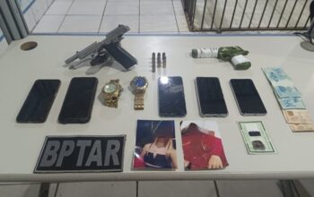 PM APREENDE ARMAS E PRENDE DOIS SUSPEITOS DURANTE OPERAÇÃO CONTRA O CRIME ORGANIZADO EM PORTO VELHO