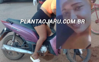 Mulher sofre acidente, se levanta sozinha, senta na moto e morre; veja imagens da câmera de segurança