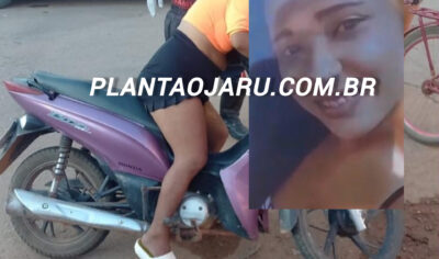 Mulher sofre acidente, se levanta sozinha, senta na moto e morre; veja imagens da câmera de segurança