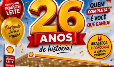 26 anos de História: Auto Posto Irmãos Leite celebra aniversário com show de prêmios e vales-combustível