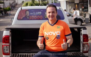 Dr. Luís do Hospital inicia campanha à reeleição com adesivaço em Jaru