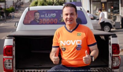 Dr. Luís do Hospital inicia campanha à reeleição com adesivaço em Jaru