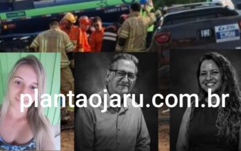 Atualizado: Identificadas as 5 vítimas fatais que estavam em veículo da Saúde de Governador Jorge Teixeira