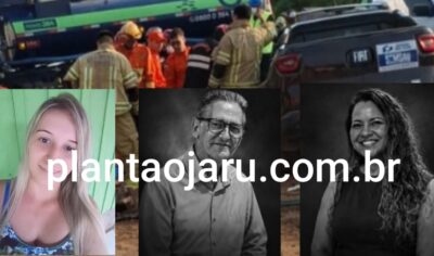 Atualizado: Identificadas as 5 vítimas fatais que estavam em veículo da Saúde de Governador Jorge Teixeira