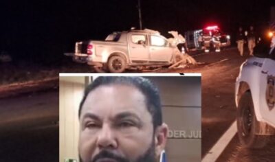 Identificado a vítima fatal da Colisão entre Caminhonete s10 e carreta na Br-364 entre Ariquemes e Itapuã D'Oeste