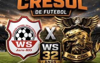 WS Jaru comemora 32 anos com Torneio Cresol de Futebol no dia 23 de agosto