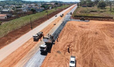 Desenvolvimento e progresso: Linha 625 em Jaru recebe cerca de 4 quilômetros de pavimentação asfáltica; obra foi executada por meio da parceria entre Governo de Rondônia e Prefeitura de Jaru