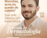 ClinMed Jaru destaca atendimento especializado em Dermatologia com Dr. Lucas Leonardo