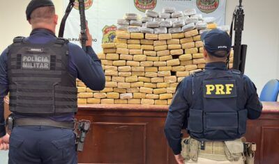 Ação conjunta entre PRF e PMRO resulta na apreensão de mais de 360 kg de maconha em Rondônia