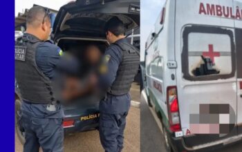 Adolescente furta ambulância, dirige em zigue-zague e é apreendido em RO