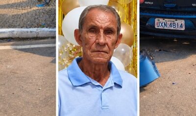 Idoso morre e duas pessoas ficam feridas após batida entre carros em Ji-Paraná, RO
