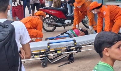 Jaru: Mulher cai de prédio no fim da tarde desta segunda-feira
