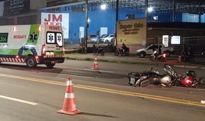 Jaru: Dois Motociclista ficam feridos após colisão na Br-364 na noite desta Terça-feira