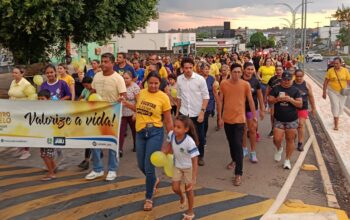 Jaru encerra Setembro Amarelo com Caminhada em Prol da Vida