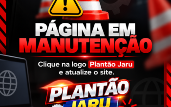 Clique na página inicial ou na logo plantão Jaru e atualize o site.
