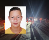 Jaru: Motociclista morre após colidir com caminhonete na BR-364, cair e ser atropelado por carreta; mulher que estava na garupa ficou ferida