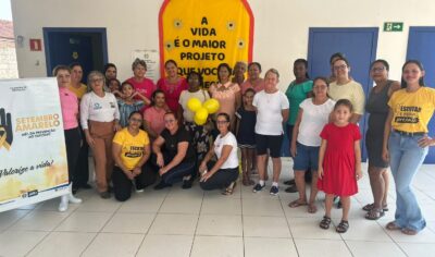 Prefeitura de Jaru realiza palestra de conscientização sobre cuidados com a saúde mental na UBS Rute de Souza, no Setor 07