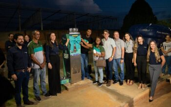 Pista de Caminhada da Linha 605 ganha ponto de hidratação com água potável gelada e bebedouro para pets