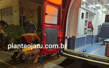Jaru: Mulher fica em estado grave após carro passar sobre sua cabeça no setor 07