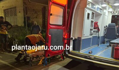 Jaru: Mulher fica em estado grave após carro passar sobre sua cabeça no setor 07