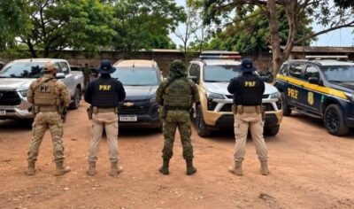 Ação integrada das forças de segurança recupera três veículos roubados e intercepta suspeitos em Nova Mamoré