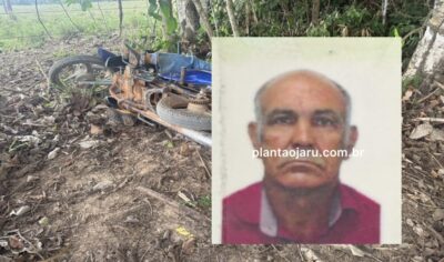 Jaru: Homem é encontrado morto ao lado de motocicleta na Linha 630, zona rural de Jaru