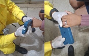 Bombeiros Civis de Nova União vão a Mirante da Serra para remover aliança presa no dedo de paciente