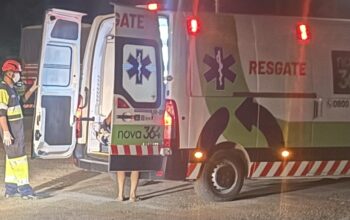 Jaru: Motociclista fica ferido após perder controle e cair em vala na BR-364 próximo a GIMA