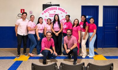Outubro Rosa: Prefeitura de Jaru realiza ação com exames preventivos, testes rápidos de ISTs e inserção de Implanon na Unidade de Saúde Carlos Chagas