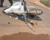 Jaru: Carro avança preferencial e provoca colisão com motociclista no Setor 07