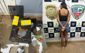 POLÍCIA CIVIL E FORÇAS DE SEGURANÇA APREENDEM DROGAS EM RONDÔNIA E PRENDEM INVESTIGADA NO AMAZONAS NA OPERAÇÃO MADEIRA-MAMORÉ