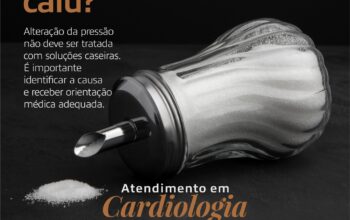 Clin Med Jaru: Dr. Fernando Cerchi e Dr. Marck Glauber alertam sobre a pressão baixa