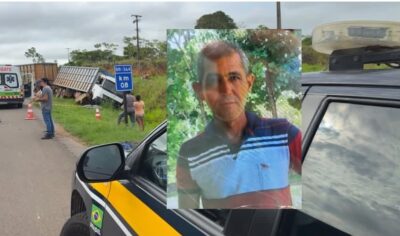 Motociclista conhecido como Nilsinho Leiteiro morre após ser atingido por carreta em Ji-Paraná