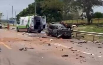 Três acidentes em menos de 12 horas deixam um morto e quatro feridos na BR-364, em RO